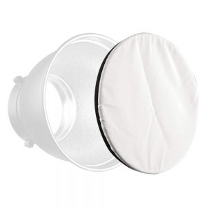 Calcetín difusor blanco suave para fotografía de estudio 180 mm.