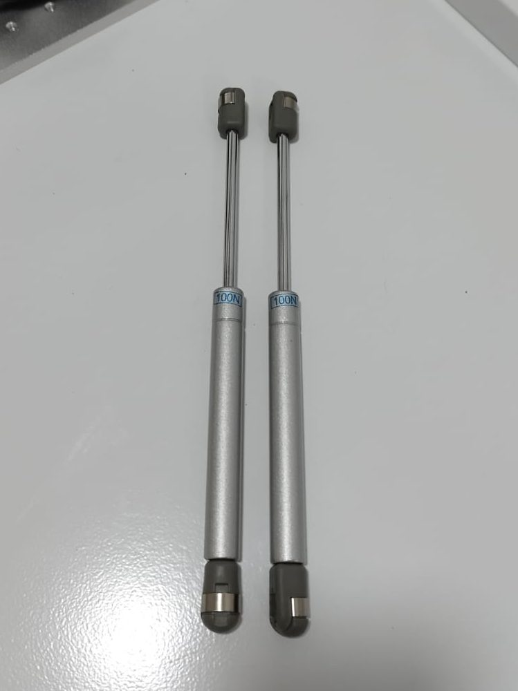 SET (2 UNID.) BISAGRA NEUMATICA PARA PUERTA DE MAQUINA LASER CNC MODELOS 4040 Y 6040