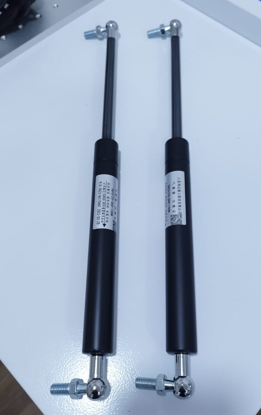 SET (2 UNID.) BISAGRA NEUMATICA PARA PUERTA DE MAQUINA LASER CNC MODELO 9060