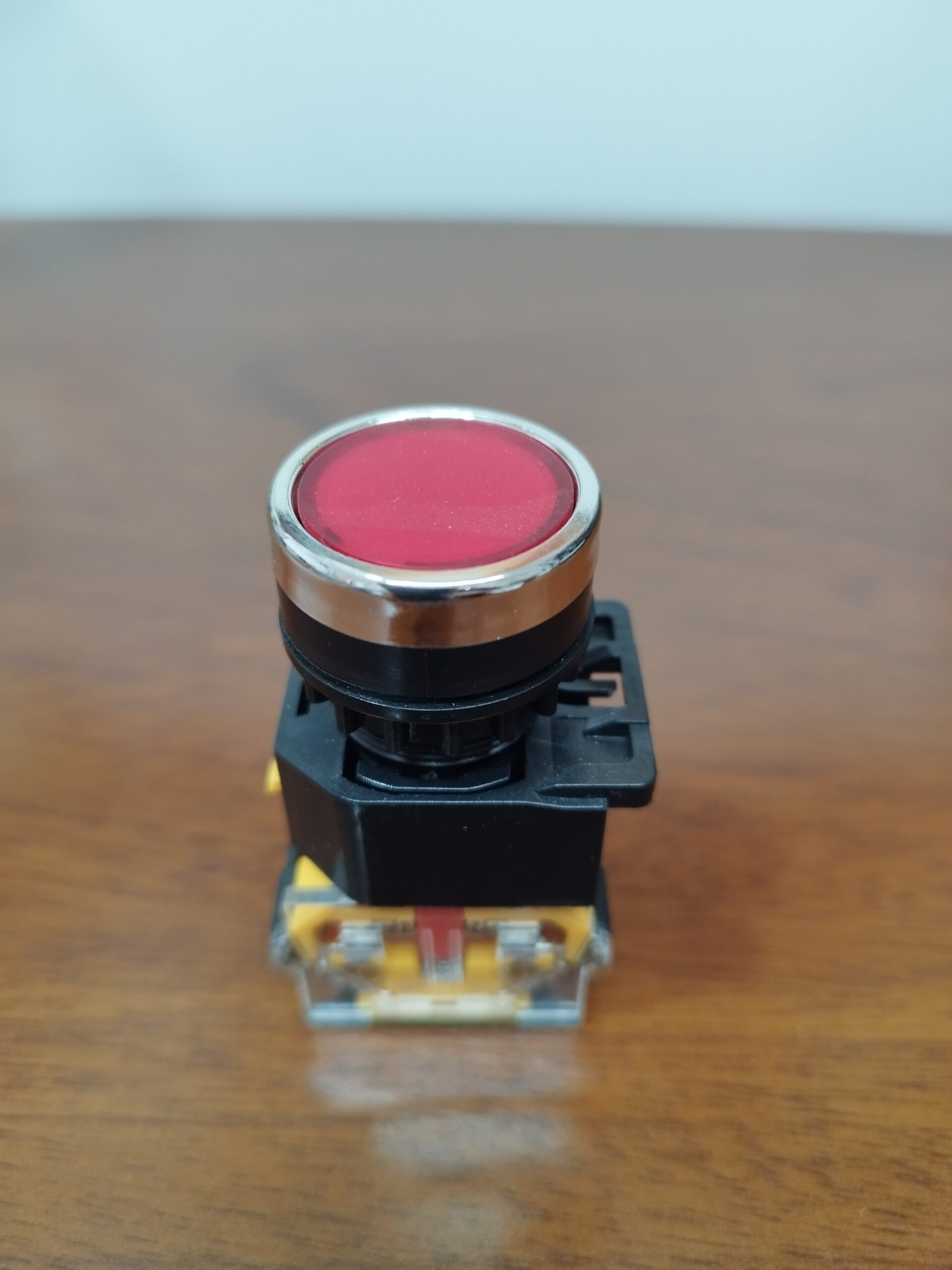 BOTON INTERRUPTOR ROJO NO NC