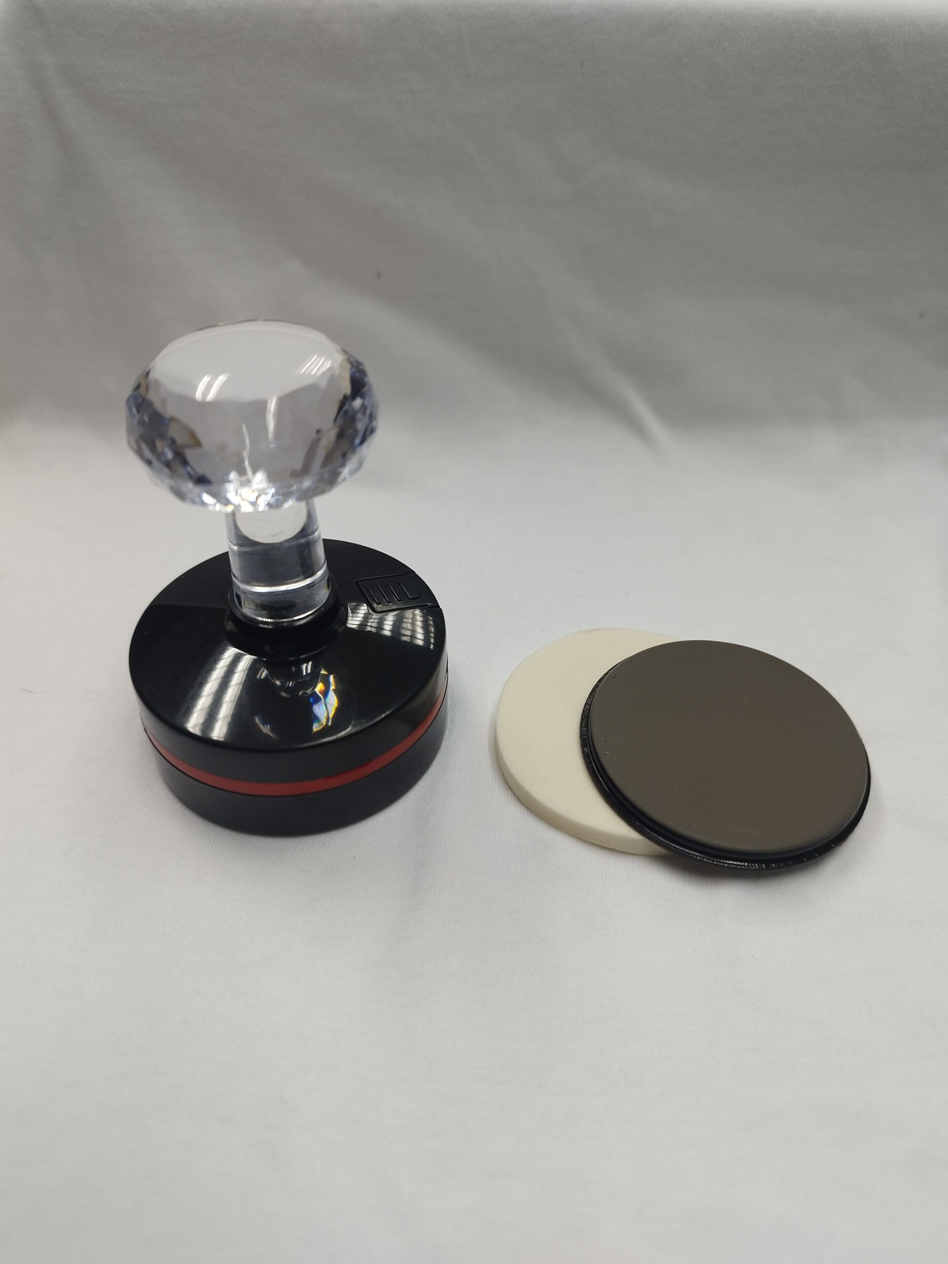 TIMBRE CIRCULAR PARA GRABADO FOTOSENSIBLE 40MM