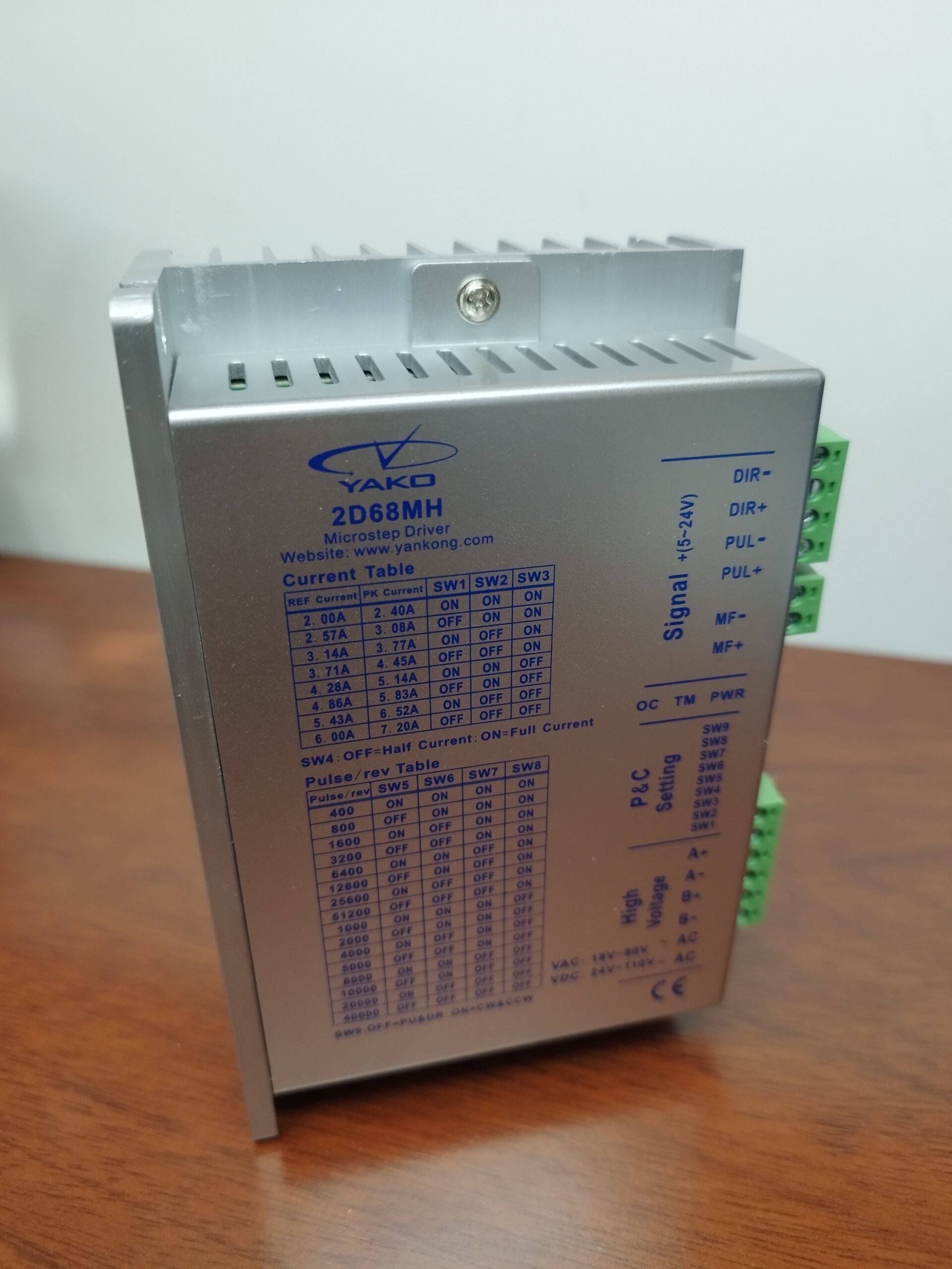 DRIVER 2D68MH PARA ROUTER CNC 6090, 1212 Y 1325