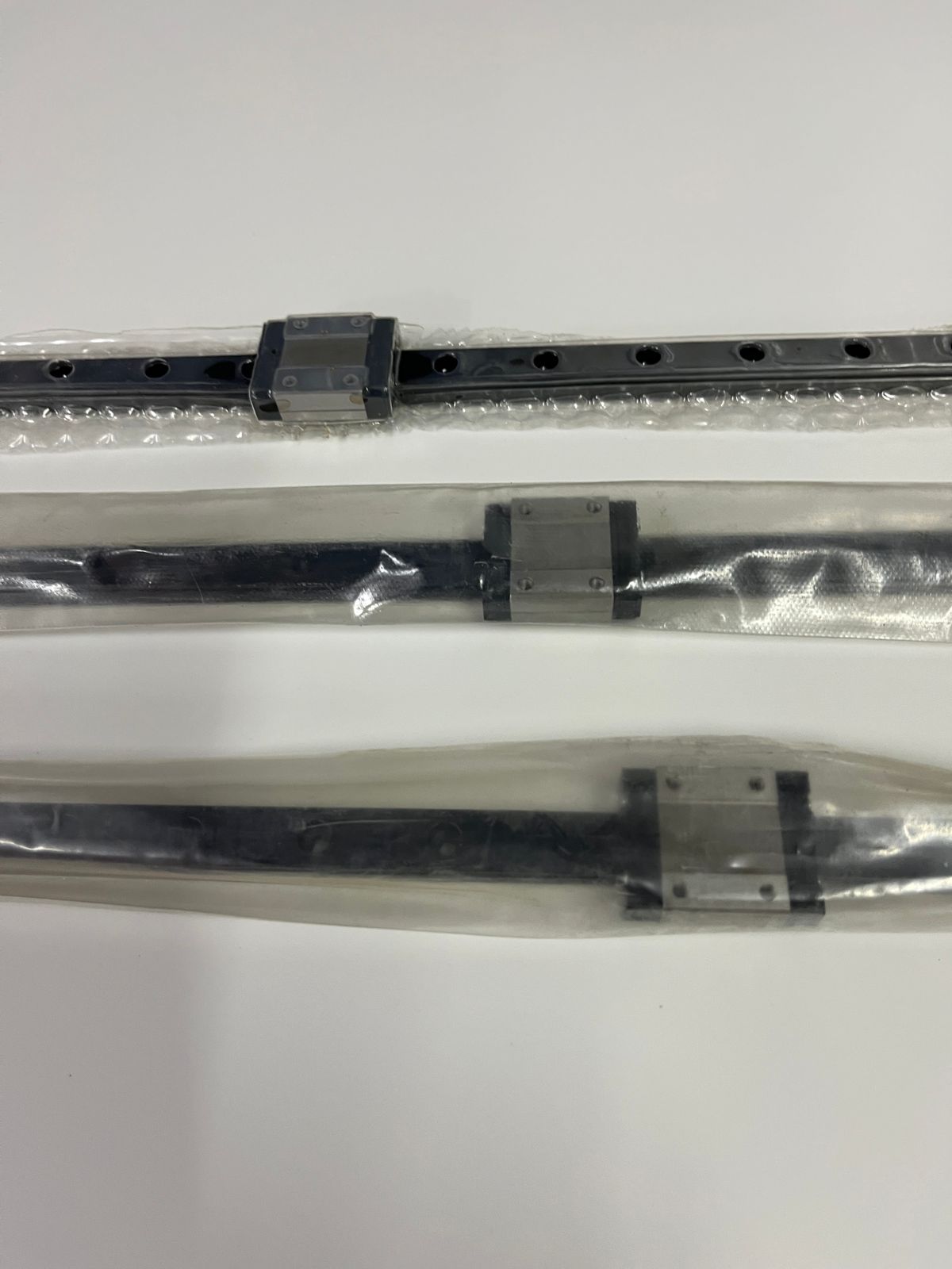 KIT GUIA RIEL LINEAL + RODAMIENTO LINEAL (PATIN) LASER CNC 1390 15MM EJE X