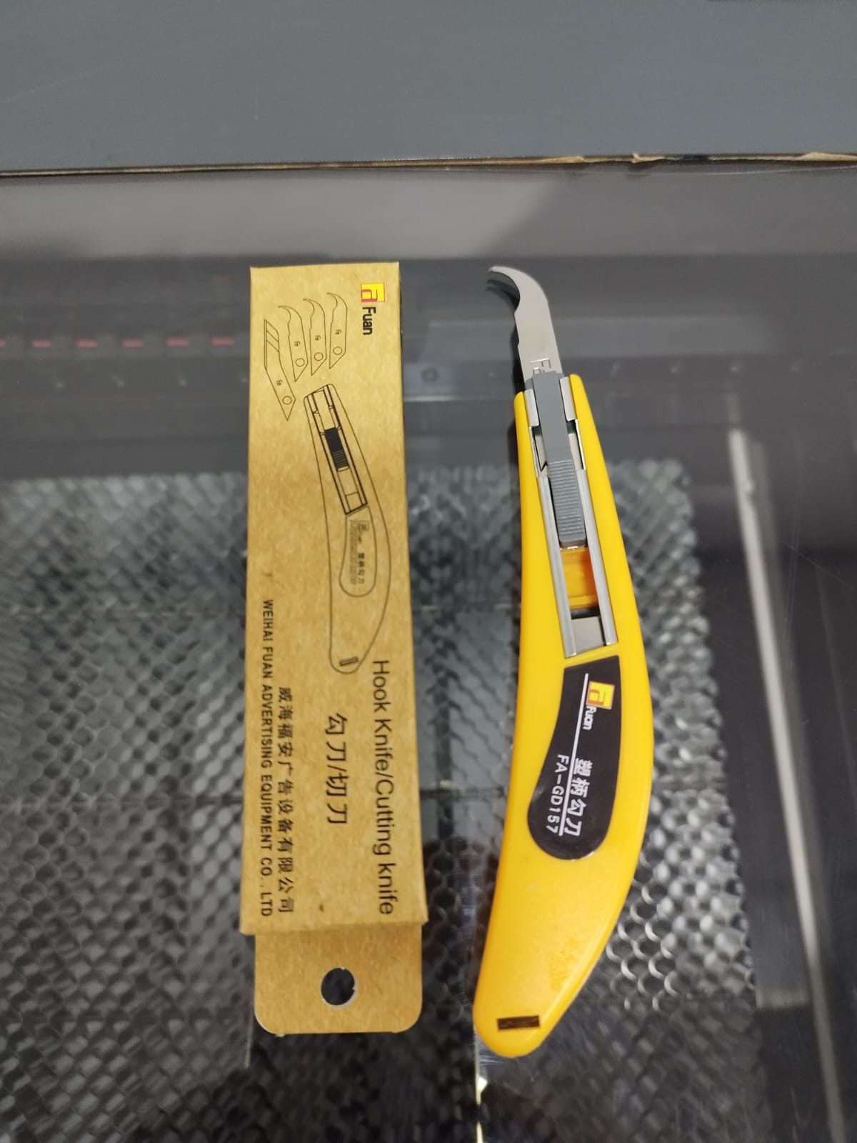 Cuchillo Cortador De Acrilico Punta De Garfio