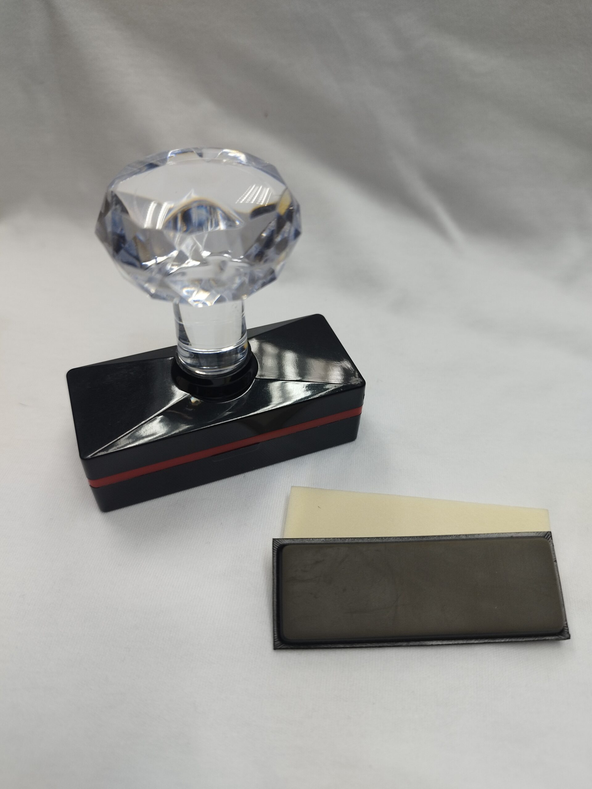 TIMBRE RECTANGULAR PARA GRABADO FOTOSENSIBLE 15X55MM