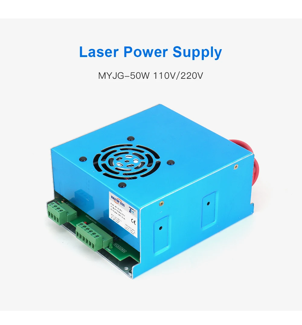FUENTE DE PODER PARA TUBO LASER CO2 50W GENERICO