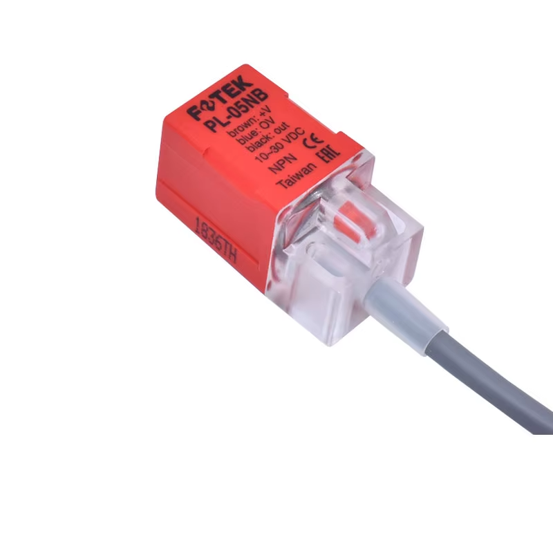 SENSOR INDUCTIVO DE PROXIMIDAD FIN DE CARRERA PL-05NB ROJO PARA MAQUINAS CON SISTEMA OPERATIVO M2-M3