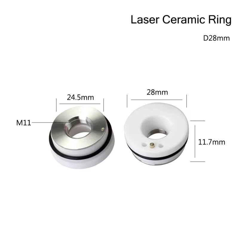 ANILLO DE CERAMICO 28MM LASER FIBRA OPTICA OSPRI