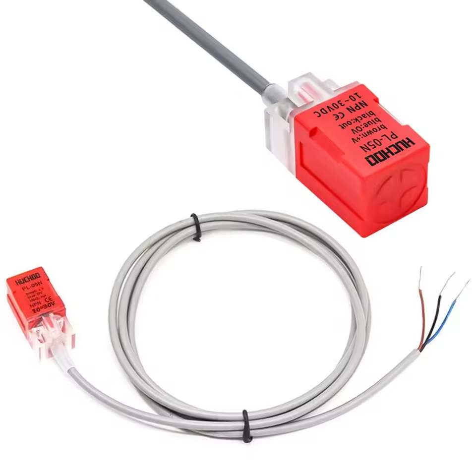 SENSOR INDUCTIVO DE PROXIMIDAD FIN DE CARRERA PL-05N ROJO PARA MAQUINAS CON SISTEMA OPERATIVO RUIDA
